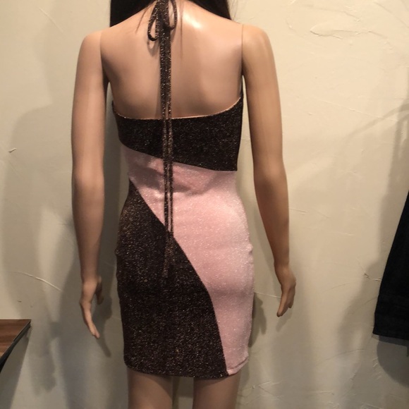 NWT Naked Wardrobe two tone dress. Size M - Picture 6 of 9